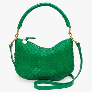 NWT Clare V Petit Moyen Woven Grass